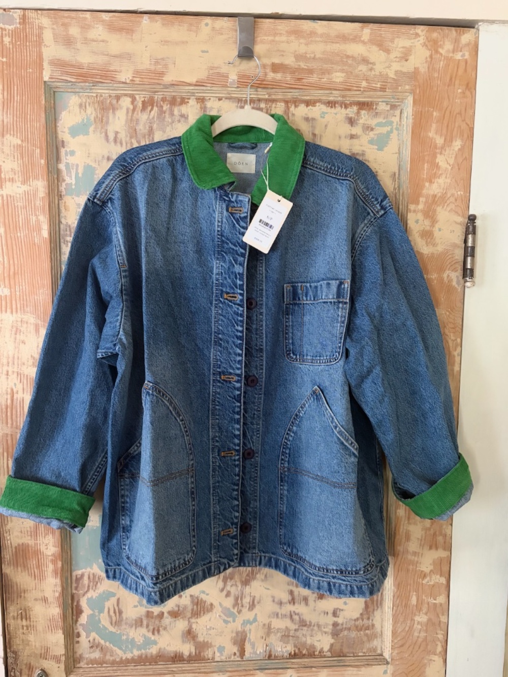 NWT Doen Pascual Jacket -- Calgary Wash / S - Picture 9 of 10